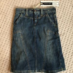 Sportmax jean Skirt